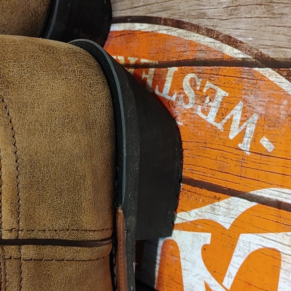 Mens NIB Laredo Western Square Toe Boots - Picture 7 of 8